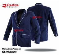 JAS SEKOLAH NAVY LIS PUTUH/ JAS OSIS SMP SMP MAHASISWA/ JAS ALMAMATER/ JAS SEBRBAGUNA