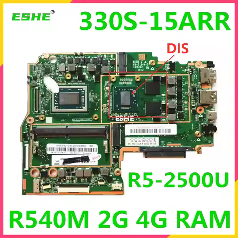 For Lenovo ideapad 330S-15ARR Notebook Motherboard With R3 R5 R7 CPU R540 2G GPU 4G RAM 5B20R27415 5