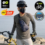 Waterproof Bicycle Sling Bag - Oxford Sling Bag Ultralight Travel And Running Bag Mairu Sb-U