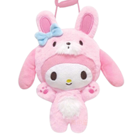 My Melody兔仔款 毛公仔掛頸包 [平行進口]