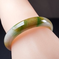 老三彩翡翠手鐲平安鐲 | 17圍 | 天然緬甸玉翡翠A貨 | 送禮