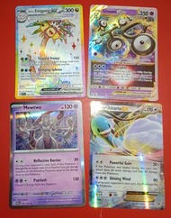 P25 超閃卡 阿羅拉 椰樹獸 Alolan Exeggutor ex FULL ART SSR $150 未知圖騰 Unown Vstar $65 七夕青鳥 Altaria EX XY $100 超