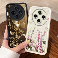 For Vivo X100 / X100 Pro Phone Case Cute Flower Cartoon Fashion Shockproof Cover For Vivo X100S Pro 
