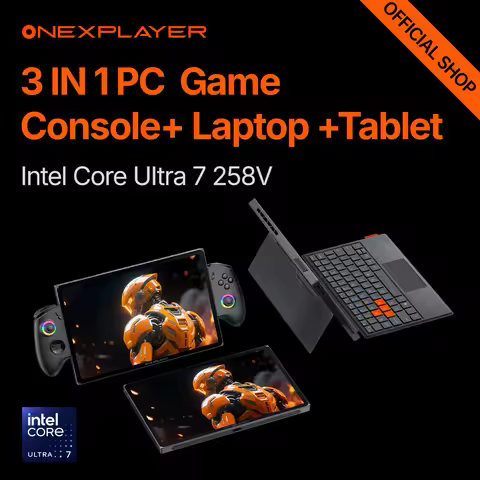 OneXPlayer X1 Air Intel Core Ultra 7 258V 3 IN 1 AI PC Laptop Tablet Handheld Game Console 10.95" Co