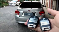 Leon GM5 Honda City PKE Fully Keyless Entry Intelligent Smart Alarm System Push Start Button Engine