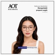 Portable Glasses Design P9660 - Geometric Aviator Frame for Women,/, Men, Eyewear Glasses