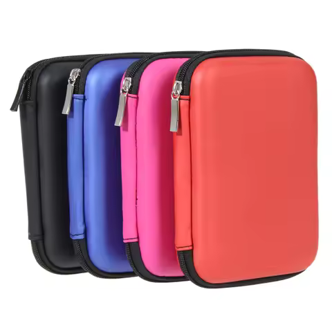 2.5" HDD Bag External USB Hard Drive Disk Carrying Case for 2.5 Inch SSD HHD Earphone Storage Bag Ha