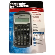 Texas Instruments BA II Plus Business Analyst Financial Calculator ( Black )