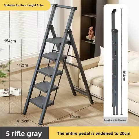 Multi-functional Household Ladder Folding Ladder Herringbone Ladder Multifunctional Ladder Thickened