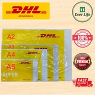 [READY STOCK] DHL Plastic Courier Flyer / Parcel Plastic Flyers