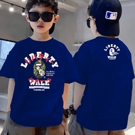 【220G 100%Cotton Tshirt】NELLY Cool Kids T Shirt For Boys 3yrs-14yrs Baju Budak Lelaki Full Cotton Su