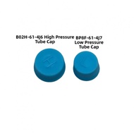 【YOSHOP】-2x Blue AC Valve Core Dust Cap Compatible with For Mazda B02H-61-4J6 BP8F-61-4J7