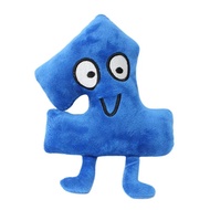 New Arrival Battle for Dream Island Plush Toy BFDI One Two Four X Stuffed Animal Soft Doll Clock Waf