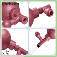 DARBEMY 2 Pcs Three Way Pipette Bulb, 2 Pieces Per Pack Flexible Rubber 3 Way Pipette Filler, Transp