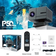 Precision NKIWI P50 MAX 2025 Hot Sale H713 4K Portable Game Projector with 2000 Lumens 150 Inch Andr