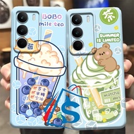 Latest REALME C71 Softcase 2025 Drink Motif - Cool Motif Case - Latest Case - Trendy Case - Beautifu