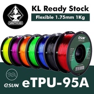 eSUN eTPU 95A Flexible Filament e TPU 1.75mm 1KG Spool For 3D Printer TPU Filament