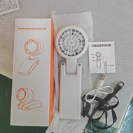 Outdoor Handheld Mini Foldable 2026N607 High-Speed Turbocharged Handheld Fan Digital Display