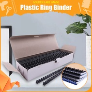 21 Rings Plastic Comb Binding Rings / Binding Comb Ring / Comb Binding Black / Sikat Pengikat (8mm-1