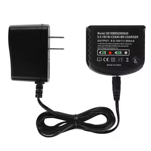 Nickel cadmium nickel hydrogen battery charger 9.6V MAX and 18V MAX for Black and Decker HPB18-OPE H