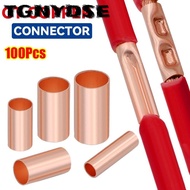 TGNYDSE 100Pcs Wire Terminal Crimp, Hole Passing GT-1/1.5/2.5/4/6/10/16/25 GT Copper Terminal Connec