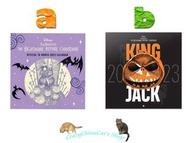 預購 全新 迪士尼 Jack skellington Sally Zero 2023 年 掛牆 月曆 A 或 B 款怪誕城之夜