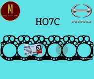 ประเก็นชุดใหญ่ HINO HO7C มีซีลหน้า-หลัง (ฝาไฟแกนแหล็ก)FF FD GD F18 7000CC 12V 215HP(113.0MM) ยี่ห้อ 