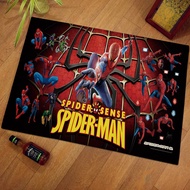 Cartoon Spiderman Rug Anime Floor Mat Door Mat Bathroom Mat Non-Slip Mat Home Living Room Carpet