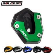 Motorcycle Accessories Kickstand Foot Side Stand Extension Pad Support Plate For KAWASAKI Z900RS Z90