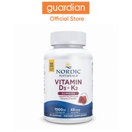 Nordic Naturals Vitamin D3 + K2, 60 Gummies