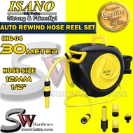 ISANO Auto Rewind Hose Reel Series – 10m 20m & 30m | High-Pressure & Heavy-Duty IHG-01 IHG-02 IHG-03