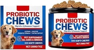 Dog Probiotic Soft Chews, Daily Dietary Supplement for Dogs, Gentle Nutritional Support, Easy to Che