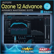 Izotope Ozone 12 Advance Mastering Suite VST AAX Audio Plugin For Windows OS