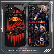 GK-77 Red Bull Racing Glass Casing for OPPO Realme Narzo 50A A3i C53 6 C35 A3X N53 GT A40 C31 5GPrim