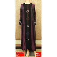 BISA COD JUBAH MUSLIMAH BAJU DUBAI ARAB HITAM KAIN KOREA FASHION WANITA GAMIS MODEL CANTIK AS1-AS14