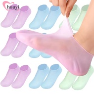 Moisturizing Foot Socks - Reusable Gel Stocking - Spa Massage Gel Sock - Massage Silicone Socks - Fo