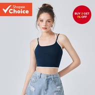 B74-DEC23-C-1-Color-blocked shoulder strap vest-TKB74ED032  B74-DEC23-C-1-Tali Bahu Kontras-TKB74ED0