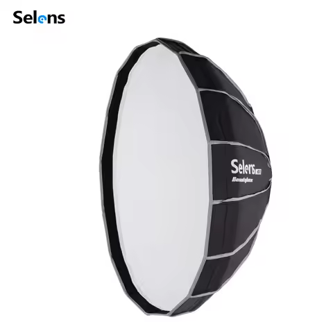 Selens 65/85/120cm Umbrella Radar Softbox Beauty Dish Softbox with Diffuser ,Storage bag for Photogr
