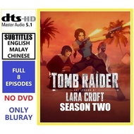 T2D145 Tomb Raider - The Legend of Lara Croft Season 2 (2025) [8 EPISODES] (2 DISCS) Animation/Actio