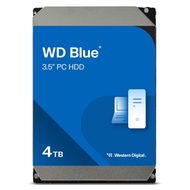 Western Digital 4TB WD Blue PC Internal Hard Drive HDD - 5400 RPM, SATA 6 Gb/s, 64 MB Cache, 3.5" - 