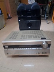 ONKYO AMP TX-SR606 + 6 PCS MIRAGE SPEAKERS