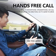 (MY stock) Mini Car Bluetooth 5.3 Transmitter Receiver FM01 Auto Wireless Audio For Car Fm Radio Han