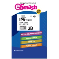 0035000310 - NEW & ORIGINAL INTEGRATED E-SMASH SCIENCE BOOK FOR SMP/MTS CLASS 2B/K13N