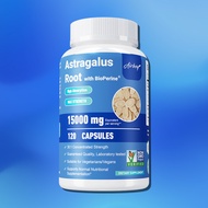 Airboy Astragalus 15,000 mg/capsule, Vegetarian Capsules (Vegetarian, Non-GMO, Vegan)