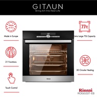 [RINNAI] BUILD IN OVEN / 60CM BUILD IN OVEN / ROE6533T-EB