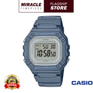 Casio W-218HC-2A Quartz Digital Grey Resin Women Watch W-218HC-2 / W-218HC / W