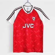 Retro Football Shirt 1990-1992 Arsenal Soccer Jerseys Men Jersey