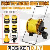 Mosiken 50M Garden Hose Reel Set Water Pipe Holder Organizer PVC kekili paip Rak Penganjur Paip