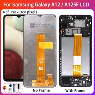 For Samsung Galaxy A12 LCD with frame Display Touch Screen Digitizer Assembly Replace