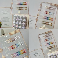 เซตสีเจลลูกแก้ว Rouni Nail 40สี รหัส483-522 พร้อมชาร์ทโชว์สีและชั้นวางสี